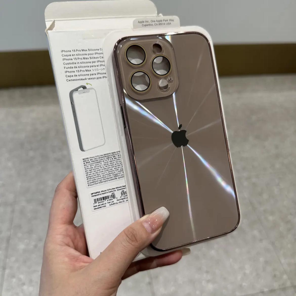 New Aurora Laser Frosting case for iPhone