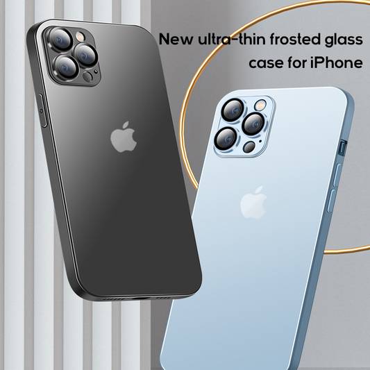 Ultra thin frosted case for iPhone