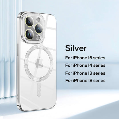 New Magsafe Electroplated Transparent case for iPhone