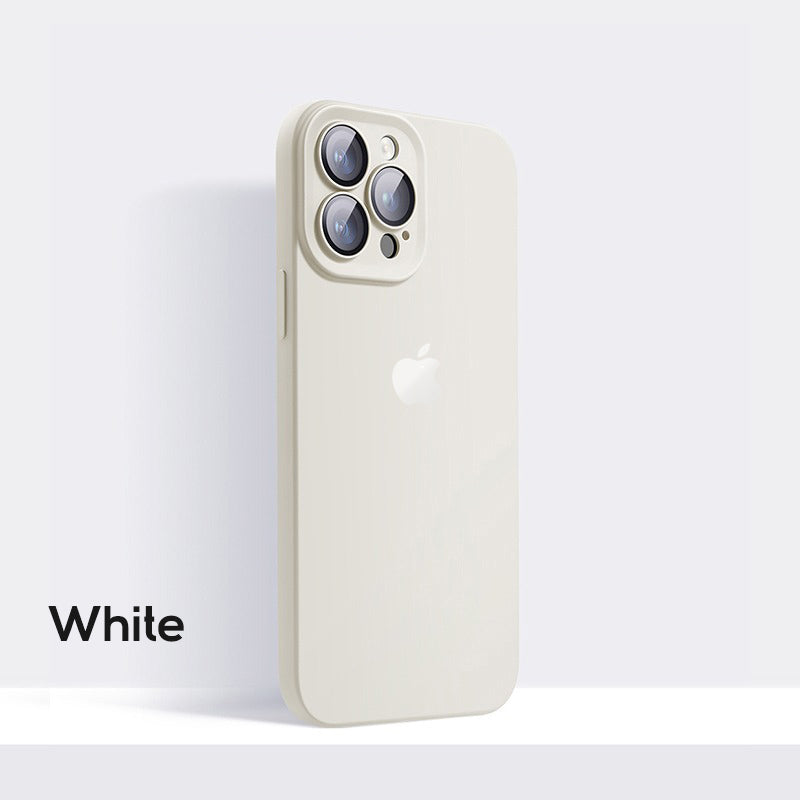 Liquid silicone light luxury case for iPhone