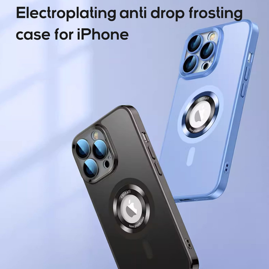 Electroplating Magsafe frosting case for iPhone